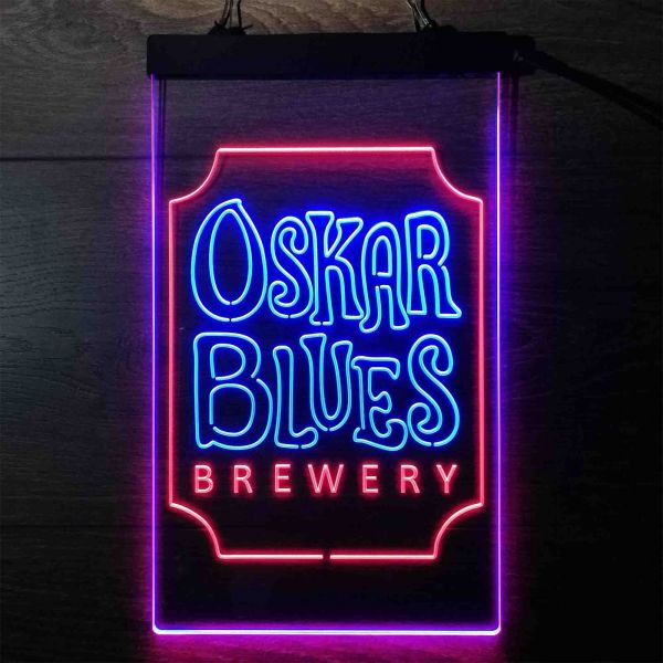 Oskar Blues Brewery Dual LED Neon Light Sign